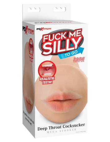 Pdx Fuck Me Silly To Go Deep Throat Cocksucker Mega Stroker Light Default Title