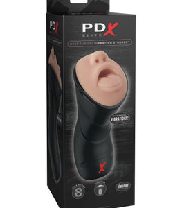 Pdx Elite Deep Throat Vibrating Stroker