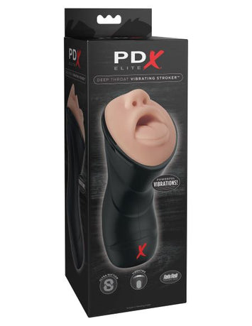 Pdx Elite Deep Throat Vibrating Stroker Default Title