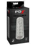 Pdx Elite Ez Grip Stroker Clear