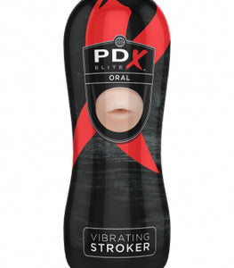 Pdx Elite Vibrating Oral Stroker