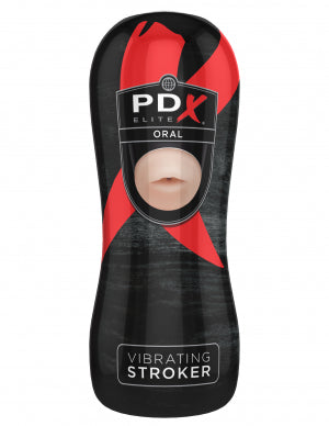 Pdx Elite Vibrating Oral Stroker Default Title