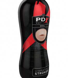 Pdx Elite Vibrating Oral Stroker