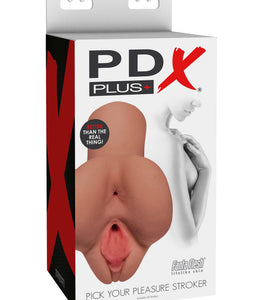 Pdx Plus Pick Your Pleasure Stroker Tan