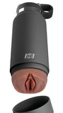 Pdx Plus Fuck Flask Secret Delight Discreet Stroker Grey Bottle Brown