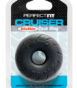 Perfect Fit Siliskin Cruiser Ring 2.5 Black 