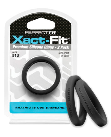 Perfect Fit Xact-fit #13 2 Pk Black Default Title
