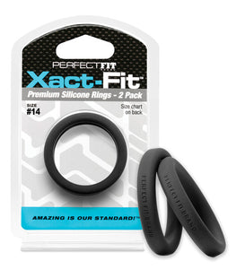 Perfect Fit Xact-fit #14 2 Pk Black