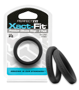 Perfect Fit Xact-fit #15 2 Pk Black