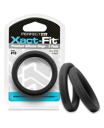 Perfect Fit Xact-fit #19 2 Pk Black Default Title