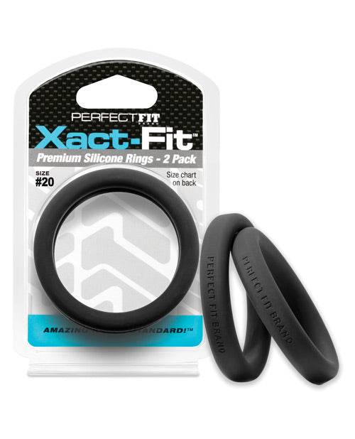 Perfect Fit Xact-fit #20 2 Pk Black Default Title