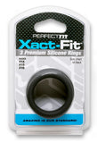 Xact Fit Silicone Rings #14 #15 #16 Black