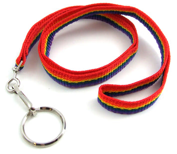 Nylon Lanyard W/key Ring Default Title