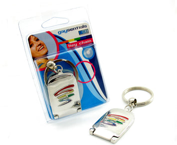 Gaysentials Mirror Key Chain Squiggle Default Title