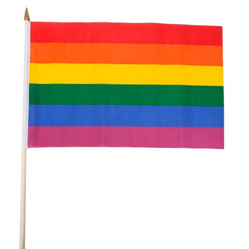 Rainbow Stick Flag Default Title