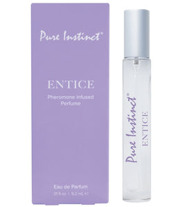 Pure Instinct Pheromone Infused Perfume Oil Eau De Parfum Entice .31 Fl Oz/9.2ml Default Title
