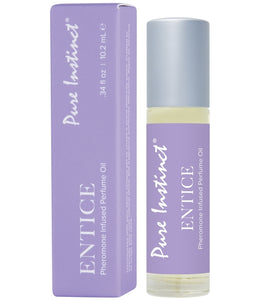 Pure Instinct Pheromone Infused Perfume Oil Entice .34fl Oz/10.2ml Default Title