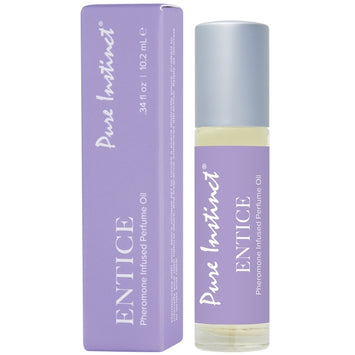 Pure Instinct Pheromone Infused Perfume Oil Entice .34fl Oz/10.2ml Default Title