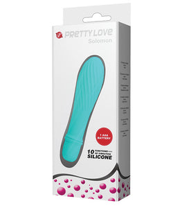 Pretty Love Solomon 10 Function Vibrator Teal Default Title