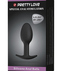 Pretty Love 3.34 Silicone Anal Plug 