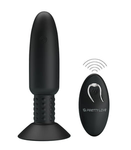 (d) Pretty Love Beaded For Ext Pleasure Butt Plug W/ Remote Default Title