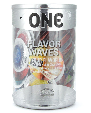 One Flavor Waves 100pc Bowl Default Title