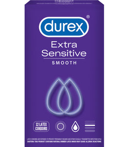 Durex Extra Sensitive Smooth 12ct