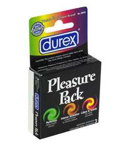 Durex Pleasure Pack 3pk