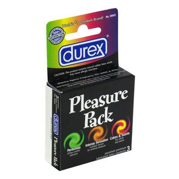 Durex Pleasure Pack 3pk Default Title