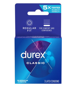 Durex Lubricated-3pk