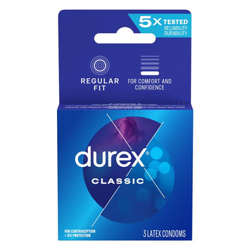 Durex Lubricated-3pk Default Title