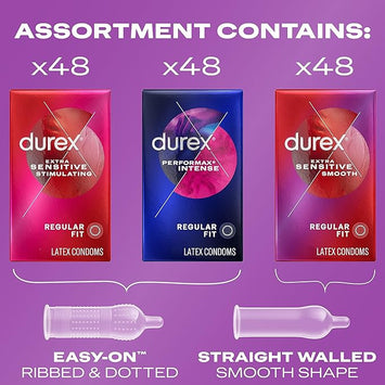 Durex Variety Pack 144 Ct Default Title