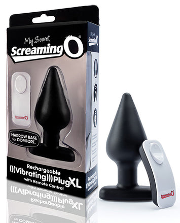 Screaming O My Secret Plug Xl Black Default Title