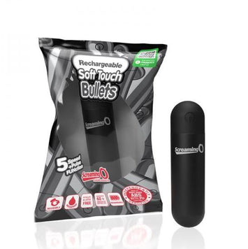 Screaming O Soft Touch Rechargeable Bullets - Black Default Title