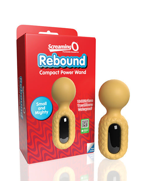 Screaming O Rebound Compact Power Wand - Bumblebee Yellow Default Title