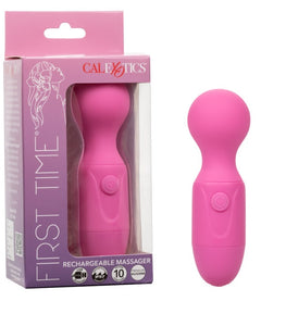 First Time Massager Pink Rechargeable