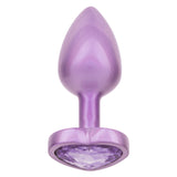 Jewel Small Amethyst Heart Plug Default Title