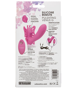 Venus Butterfly Silicone Remote Pulsating Venus G