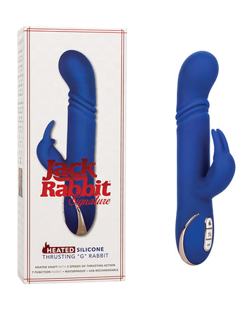 Jack Rabbit Signature Heated Silicone Thrusting G Rabbit Default Title