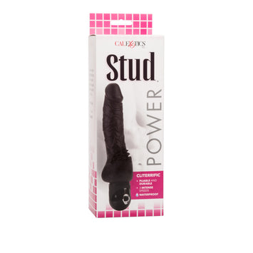 Power Stud Clitterific Black