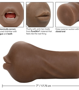 Stroke It Mouth Brown Default Title