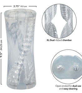 Cyclone Dual Ribbed Stroker Xl Default Title