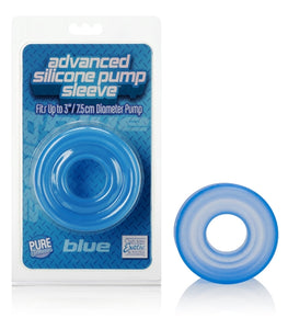 Advanced Silicone Pump Sleeve Blue Default Title