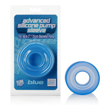 Advanced Silicone Pump Sleeve Blue Default Title