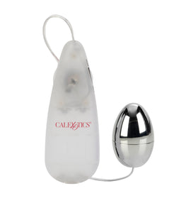 Pocket Exotics Vibrating Silver Egg