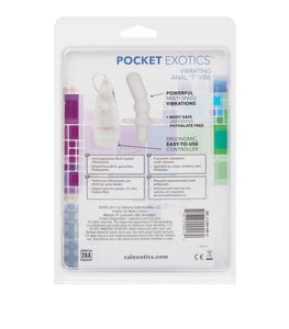 Pocket Exotic Anal T Vibe Default Title