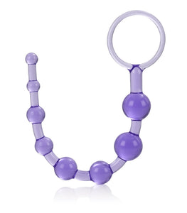 Shanes World Anal 101 Intro Beads Purple