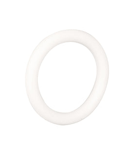 Rubber Ring White 3pc Set