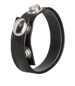 Black Leather Ring