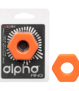 Alpha Liquid Silicone Prolong Sexagon Ring